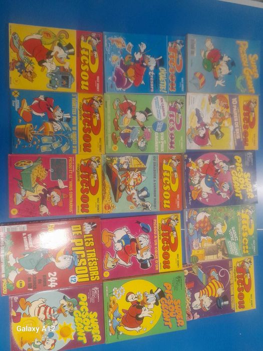 Albume BD Mickey, Picsou ( Donald),Topolino, limba franceza, italiana