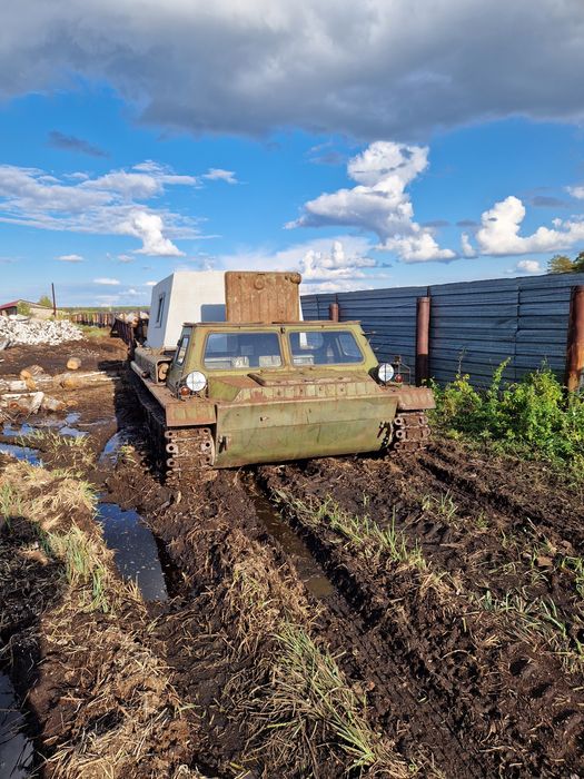 Снегоход-болотоход  ГТСМ ГаЗ 71