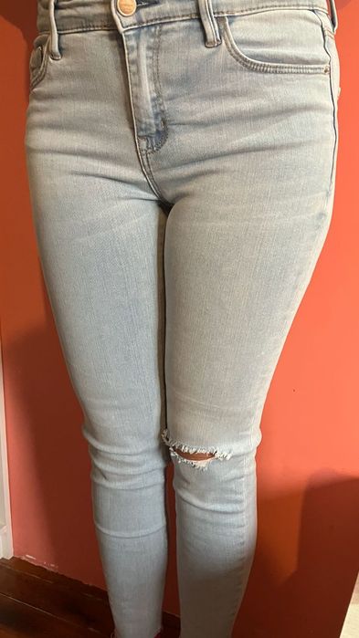 Дамски дънки Светъл деним
