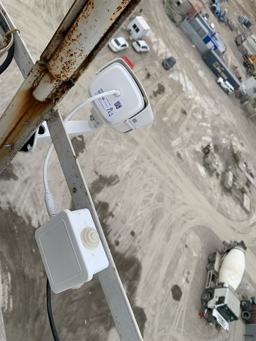 Видеонаблюдение установка