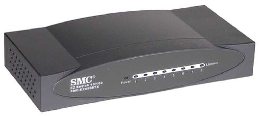 Switch Asus GX-1008 / SMC EZ6508TX - 8 porturi - 10/100 Mbs