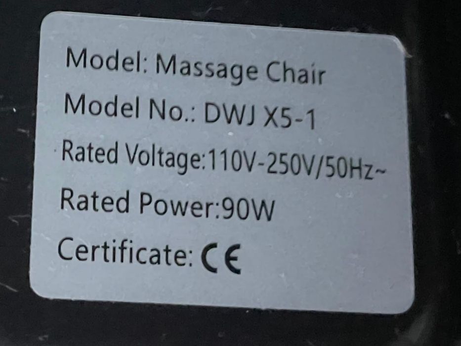 Массажное кресло