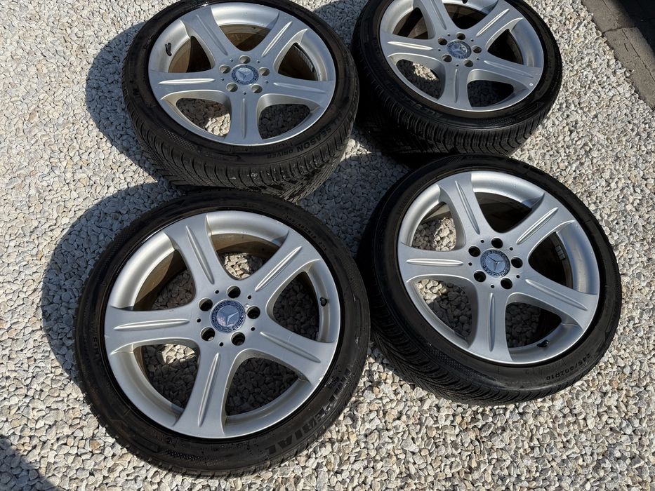 18 цола Джанти Мерцедес с гуми ALLSEASON 245/45/18 DOT 4821