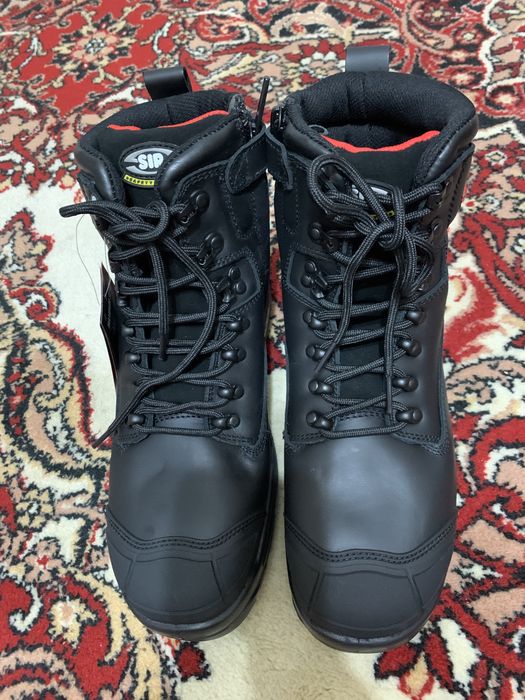 Ботинки рабочие кожаные