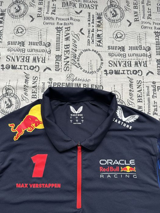 Castore F1 Max Verstappen Red Bull Racing team original тениска.L
