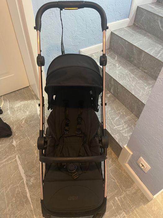 Лятна количка Mamas & Papas - Airo, Black&Gold