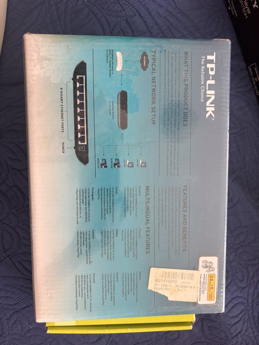 TP-Link TL-SG1008D Switch Gigabit 8 Porturi NOU Sigilat
