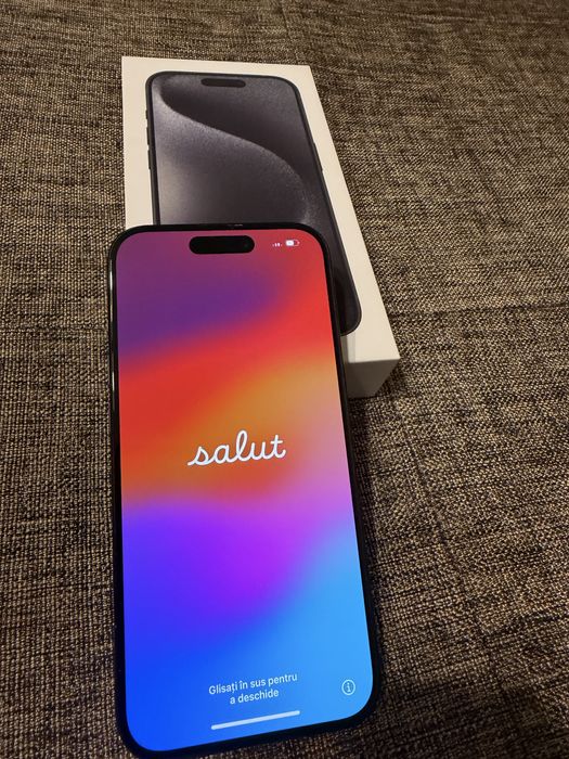 Iphone 15 pro, 256 GB, grafit