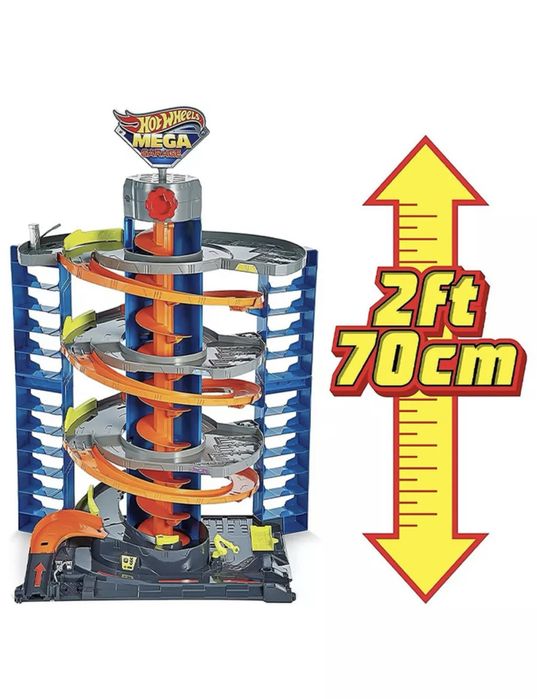 Мега парковка  от хотвилс HOT WHEELS оригинал дорога