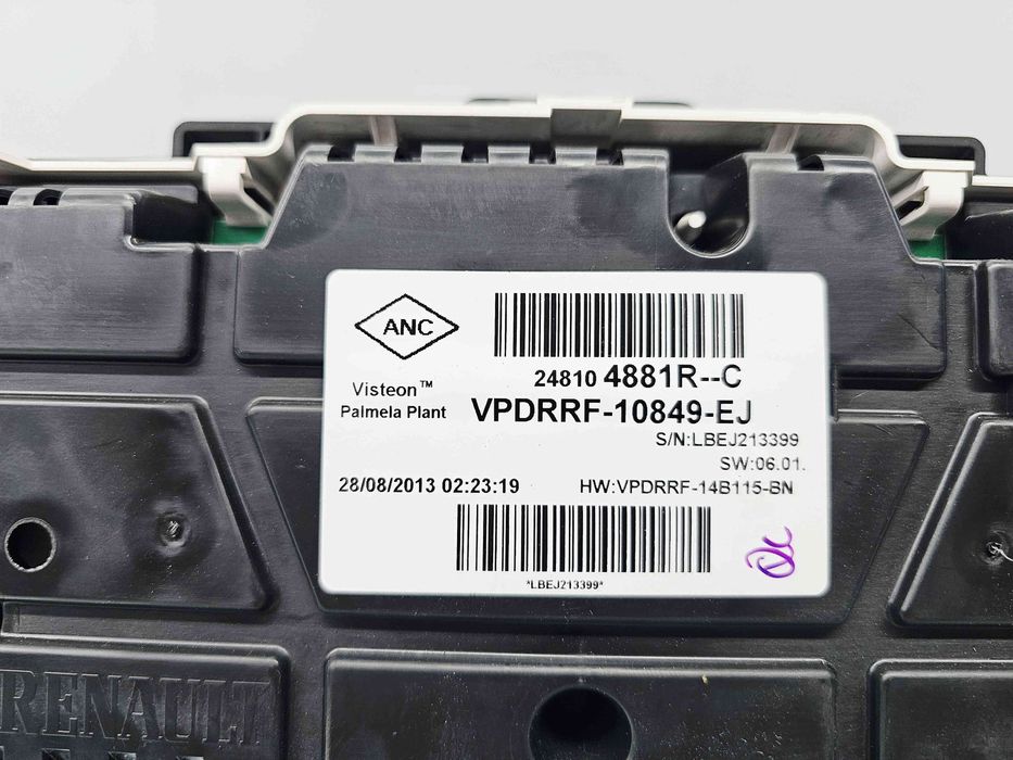 Ceas bord Renault Captur (J87) [Fabr 2013-2017] 248104881R