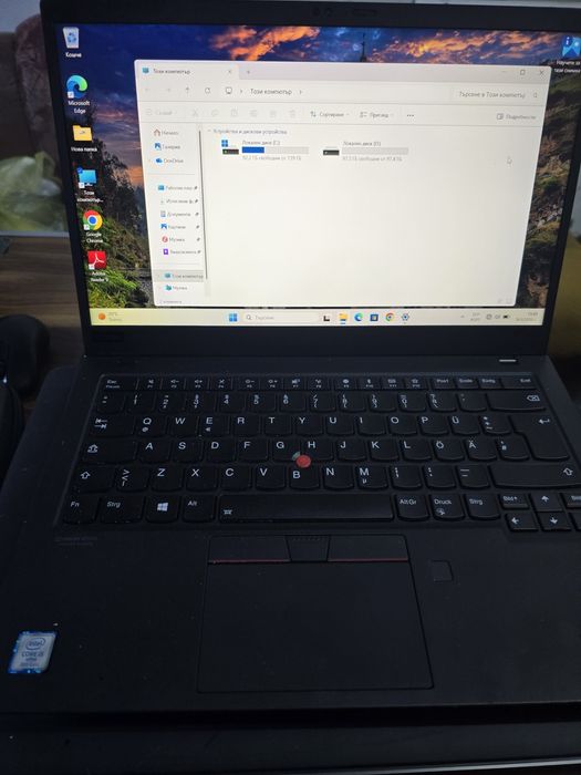Lenovo ThinkPad X1 Carbon Gen 7 | i5-8th / 16GB RAM / 256GB SSD | ТОП състояние