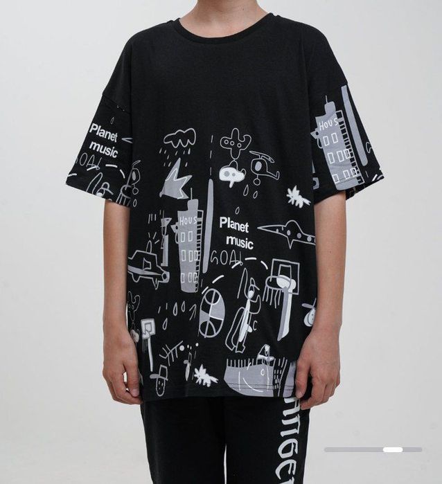 Yozgi futbolka razmer standart qiz bollar va ógil bollar uchun