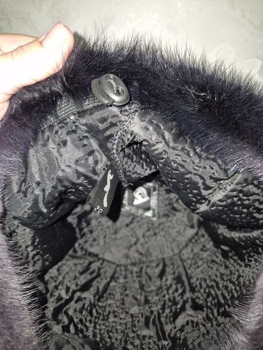 Норковая шапка женская