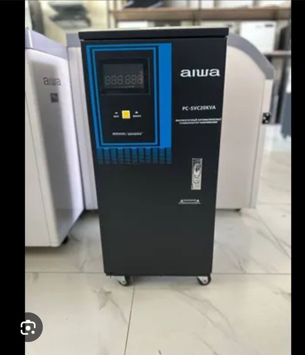 Мощный напольный стабилизатор AIWA D15VA (15 кВА) PC-SVC серии