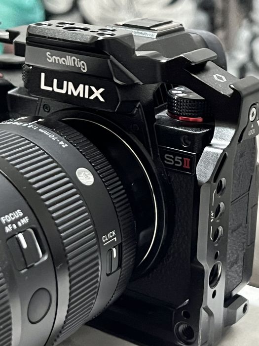 Panasonic S5ii+ sigma 24-70 f2.8,DG DN II - гаранция