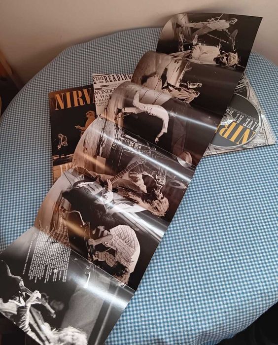 Kurt Cobain, Nirvana Live At Reading, rar, de coectie, emblematic Rock