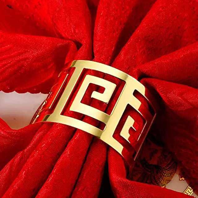 Inele Pentru Servet, Elegante, Inele Masa Nunta, Decor Masa Evenimente