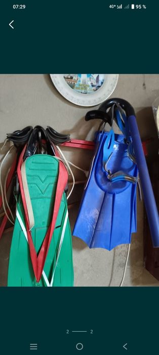 Продам ласты для купания