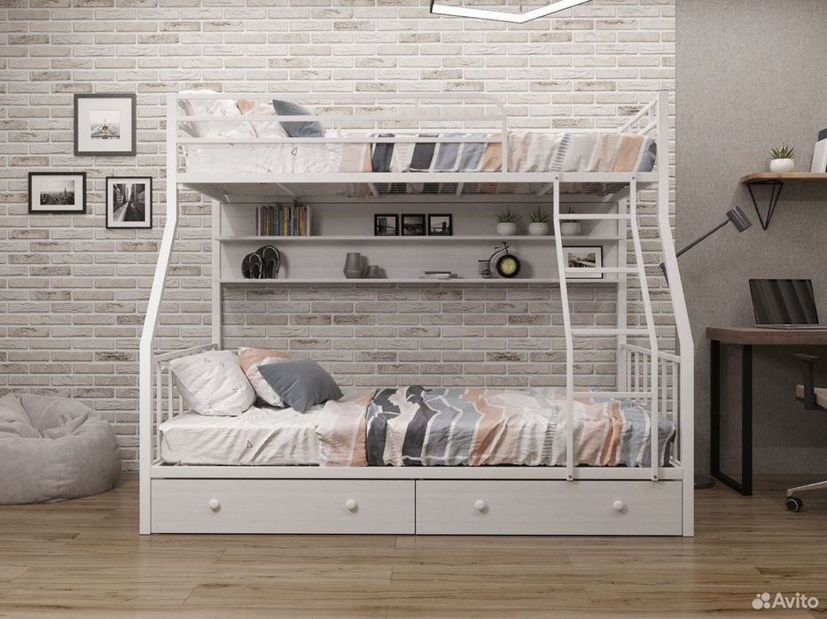 Двухьэтажный кровать / двухьярусный кровать / детский кровать /