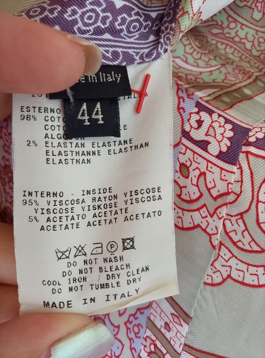 Луксозно сако ETRO Milano – Made in Italy | 97% памук