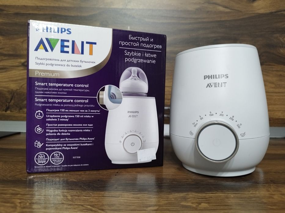 комплект Philips Avent – Стерилизатор Advanced + Подгревател Premium