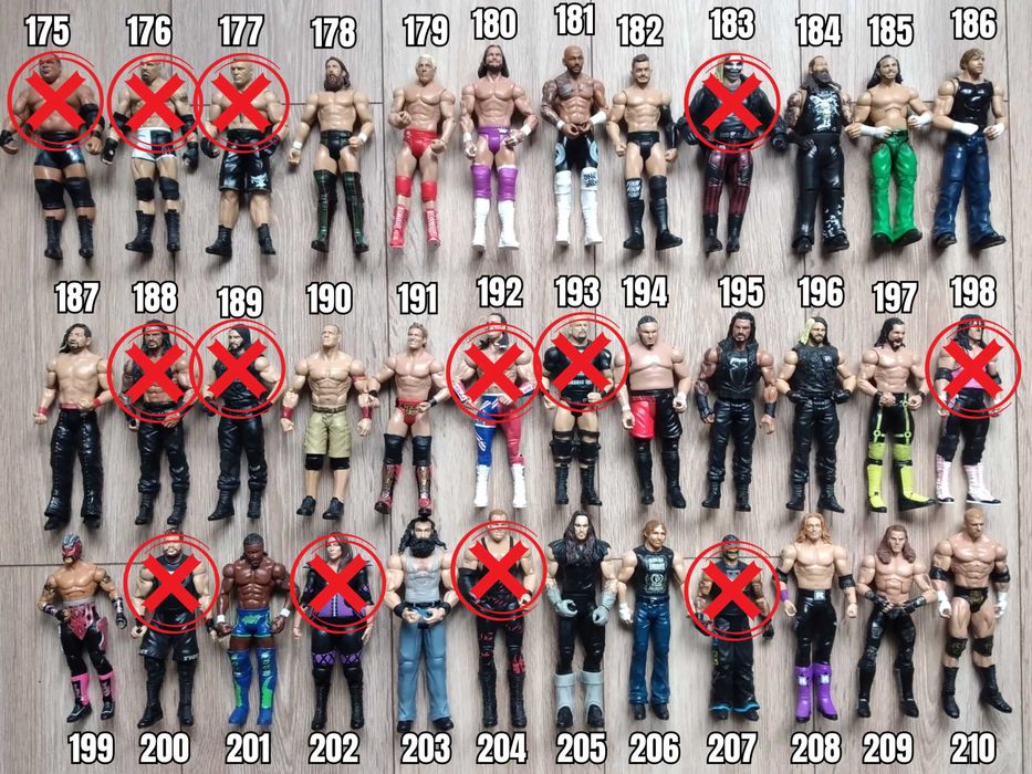Екшън Фигурки WWE Кеч Pro-Wrestling Action Figures Reigns HHH Cena 2/3
