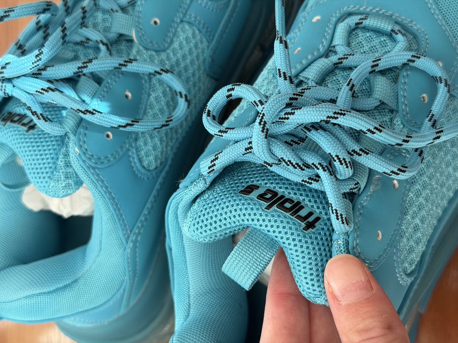 Оригинални Balenciaga Triple S blue / Баленсиага трипъл с сини