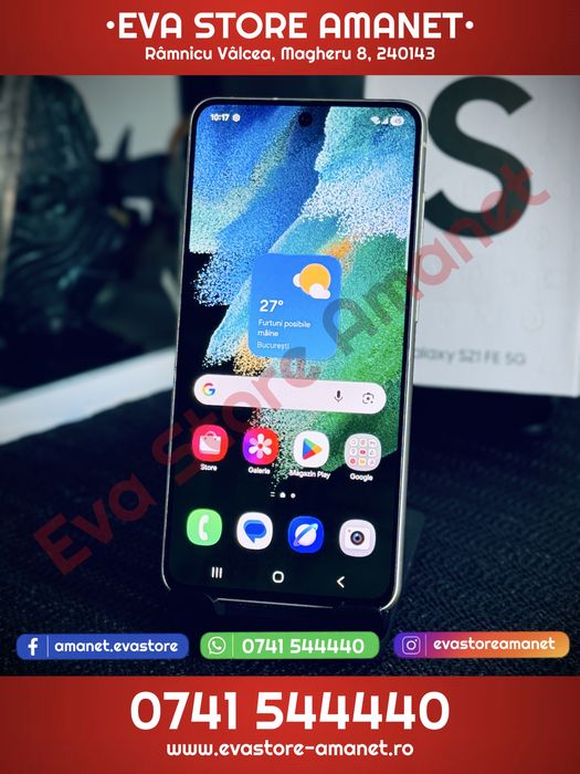 SAMSUNG Galaxy S21 FE 5G Olive 256GB 8GB RAM Dual SIM