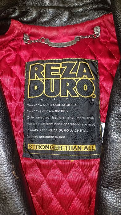 Мъжко яке от естествена кожа REZA DURO!!