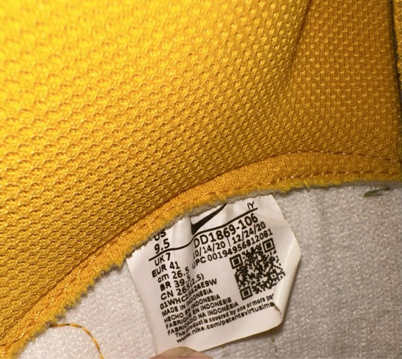 Vand Nike Dunk High Dark Sulfur (W)