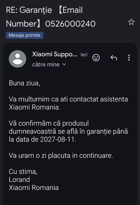 Xiaomi 15 ultra ca Nou