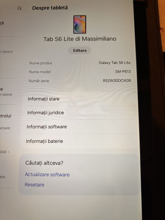 Tableta samsung