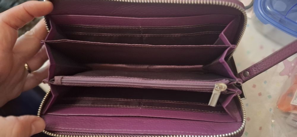 Дамско портмоне от естествена кожа  "Enzo Nori"i