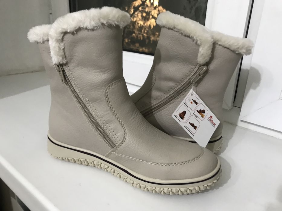 Новые сапожки Rieker 36 р-р на цигейке