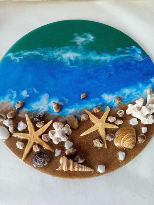 Мастер-класс Картина из эпоксидной смолы