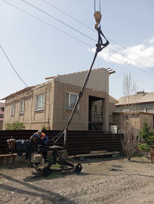 Продам либёдку Кран. Сдам в аренду.