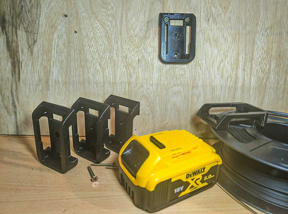 Стойка за батерия DeWALT/ Държач за батерия с едно гнездо