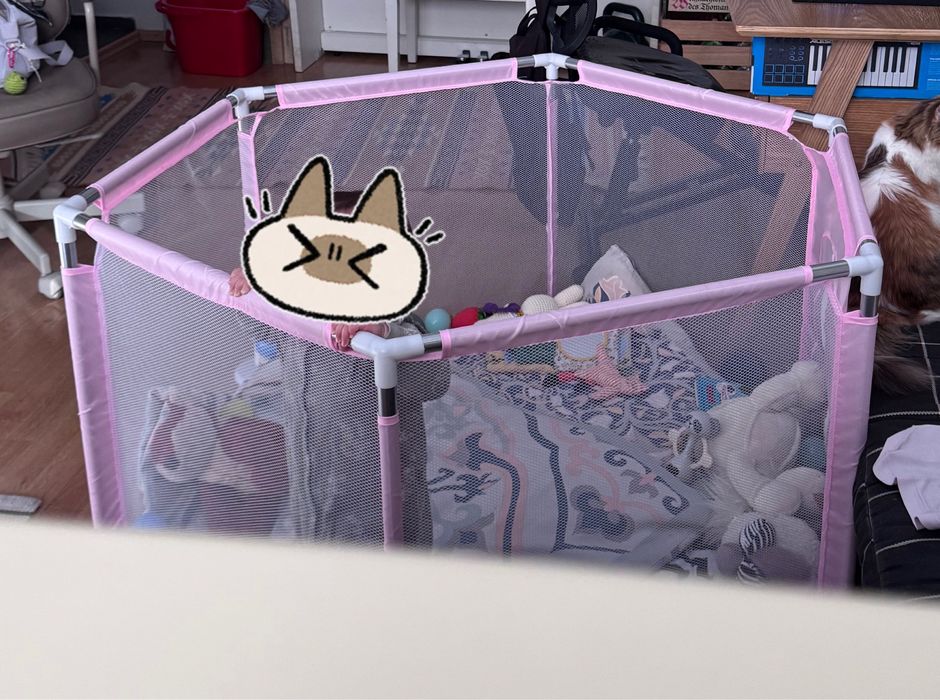 Детский манеж маленький