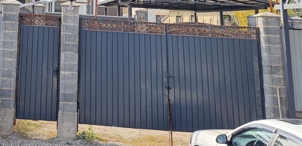 Ворота с калиткой