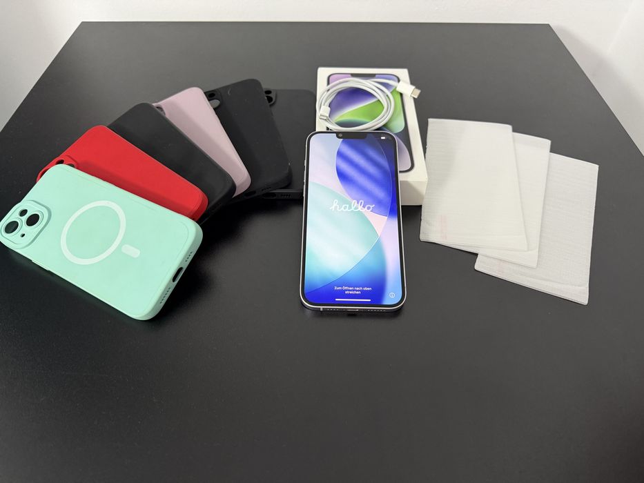 Iphone 14 Plus lilac, 128gb. CA NOU