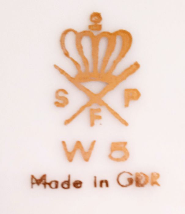 Сервиз столовый Роза ГДР