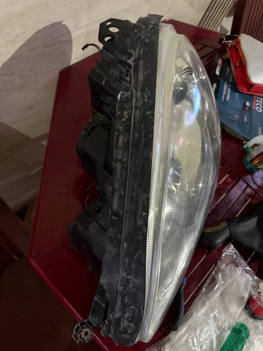 Левая фара  рестайлинг мерседес w220, лиса