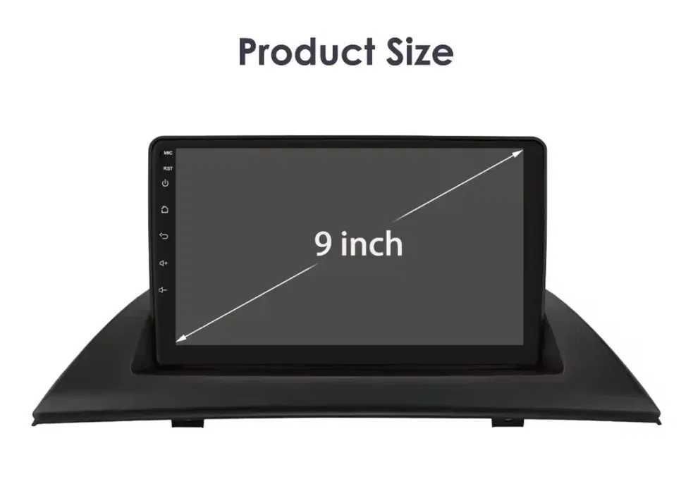 1-8GB Navigatie Android BMW X3 E83 2003-2012 WiFi Bluetooth CARPLAY