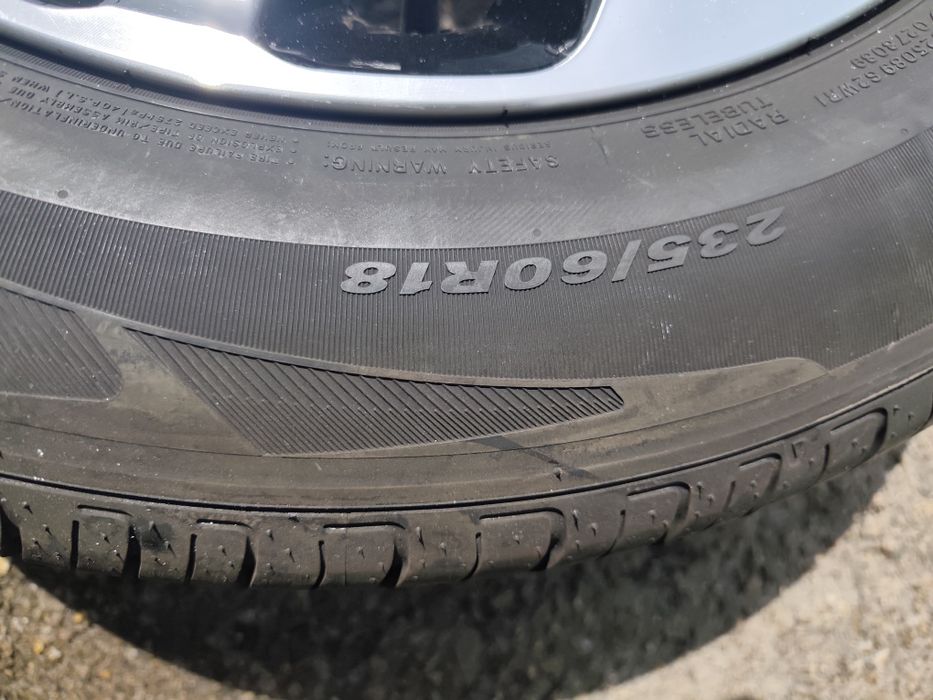 18" оригинална резервна гума с джанта за Kia Sorento/Hyundai Santa fe.