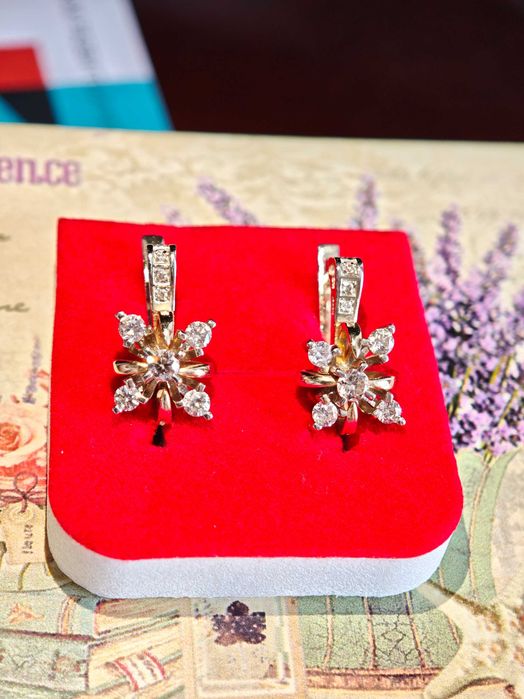 Серьги с бриллиантами