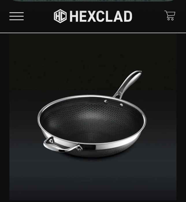 HexClad – 7 части комплект тигани с капаци