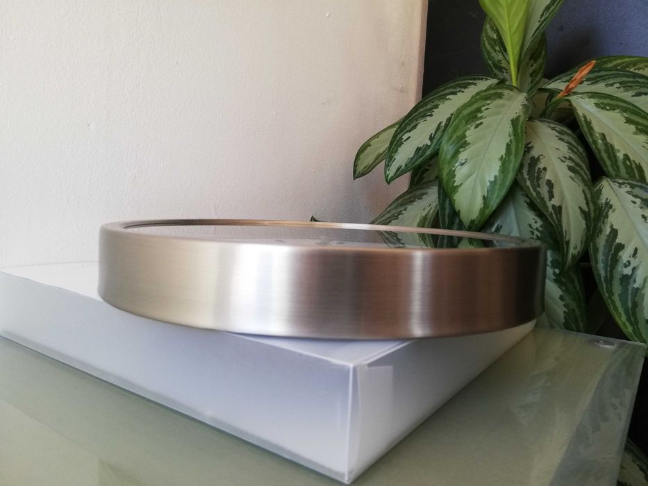 Ceas de perete cu radio control, mare, 30 cm, nou, exterior-interior