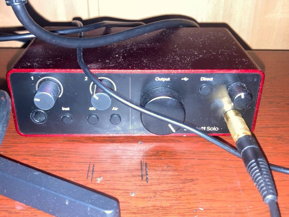 Focusrite solo studio