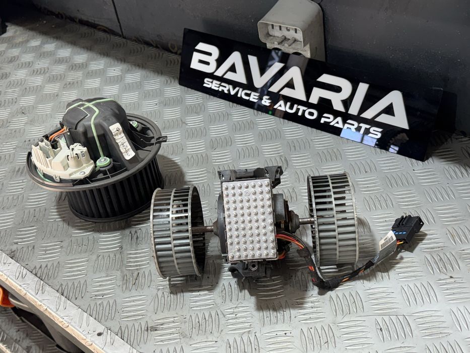 Вентилатор/моторче/реостат парно за BMW E60/E61/…E8x/…/E90/E91/E92/E93