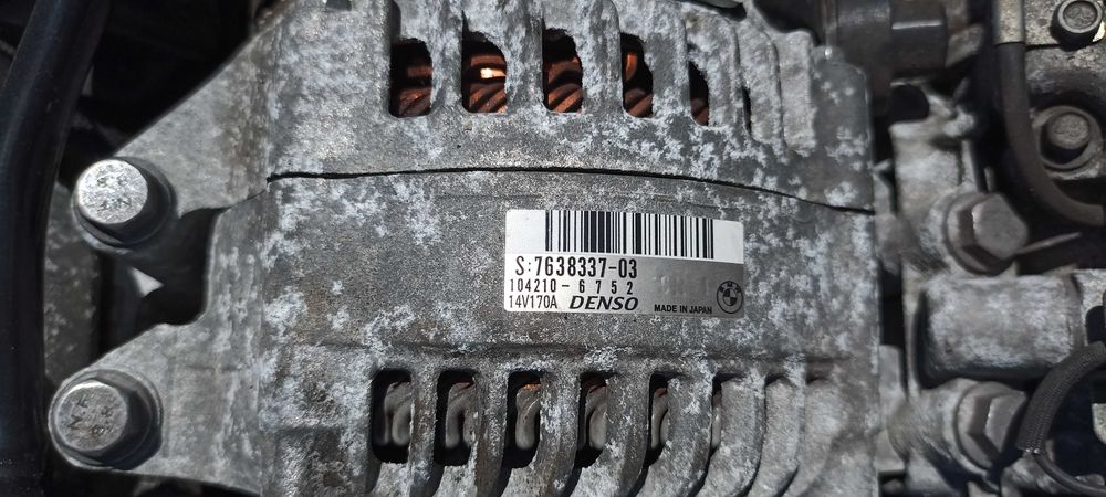 Alternator BMW F20 F21 F22 F30 F31 F32 benzina N55, alternator 7638337